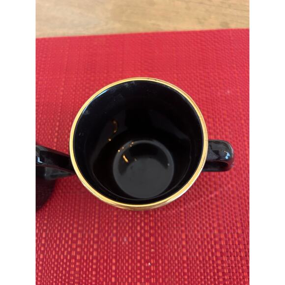 Rolls Royce Black / Gold Mug 'Keystone Region Rolls Royce Owners Club' Set of 2 - Picture 5 of 9